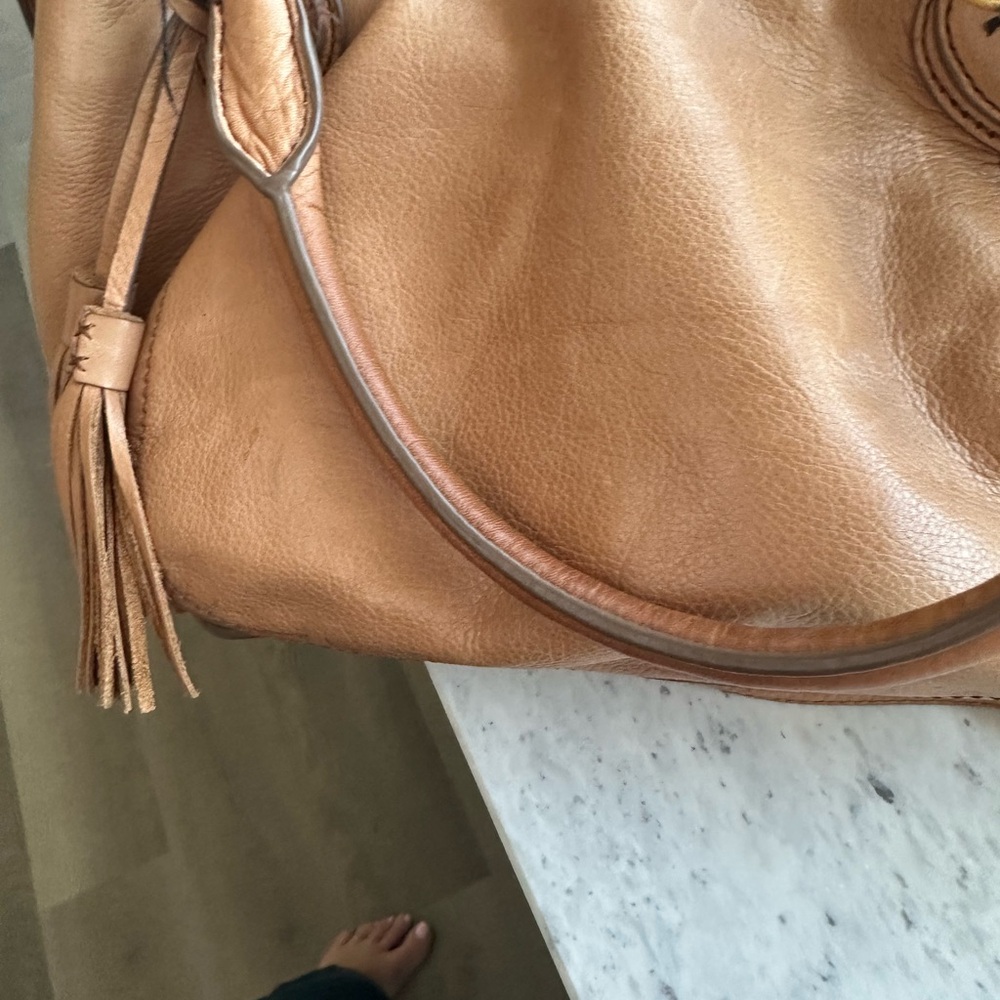 J. Crew Brown Leather Shoulder Bag - Picture 6 of 11